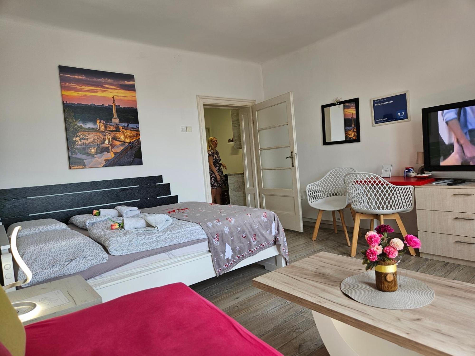 Matea Apartman เบลเกรด ภายนอก รูปภาพ